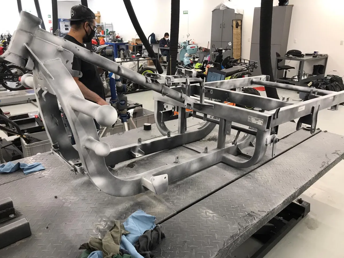 Localización de motocicletas para manufactura en México